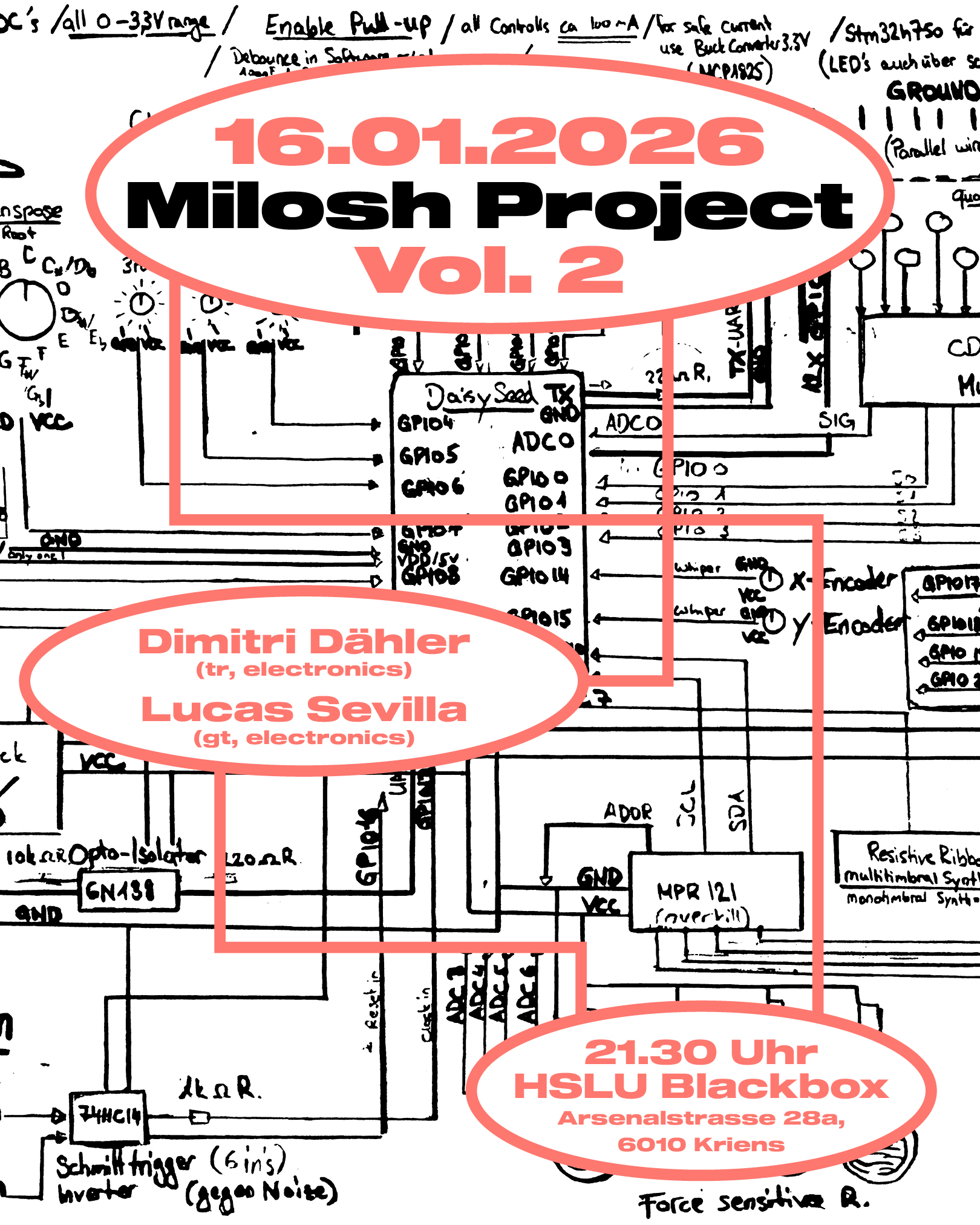 Milosh Project Vol. 2 flyer