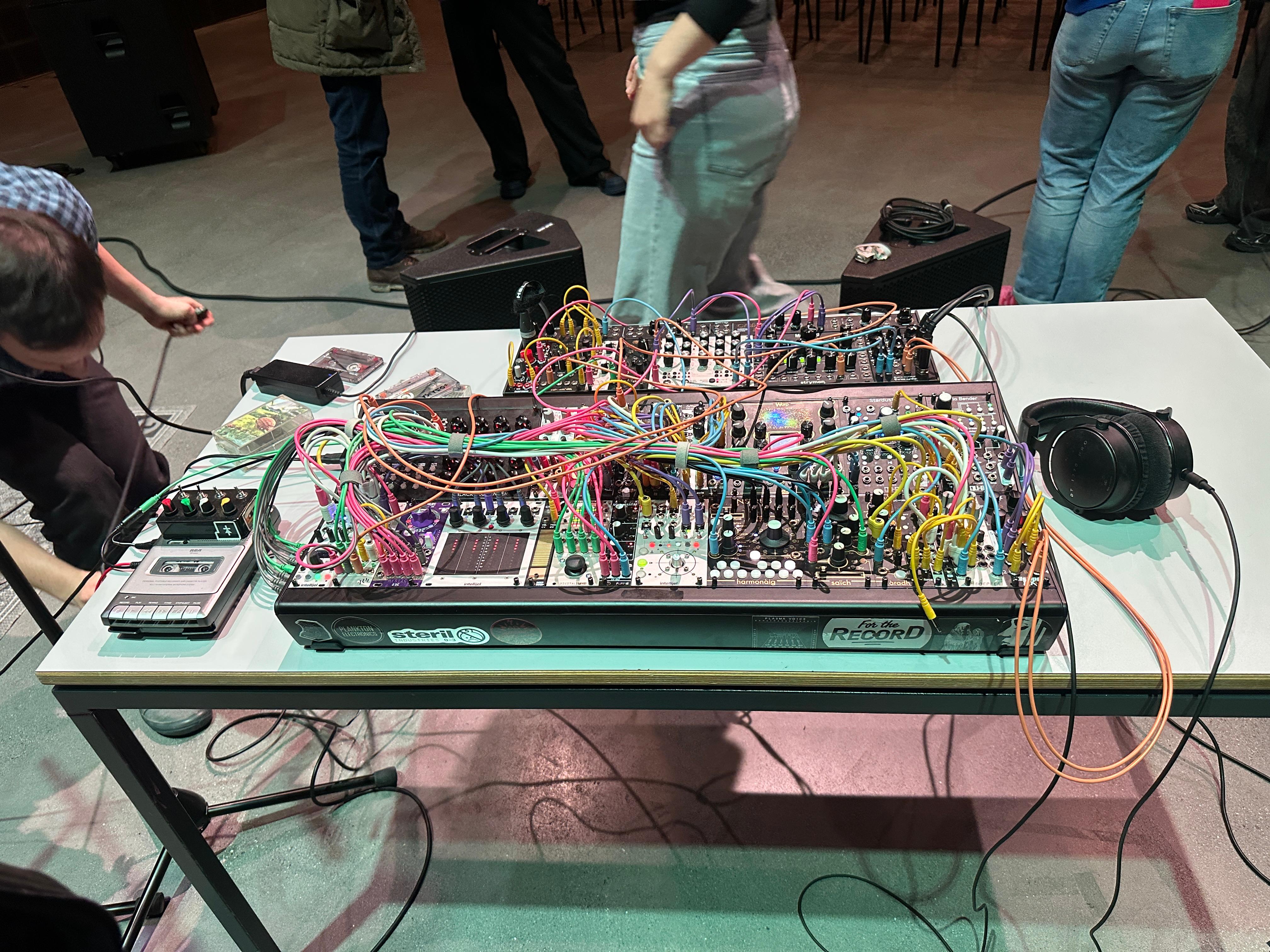 Modular setup at Milosh Project Vol. 2